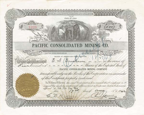 Pacific Consolidated Mining Co.
